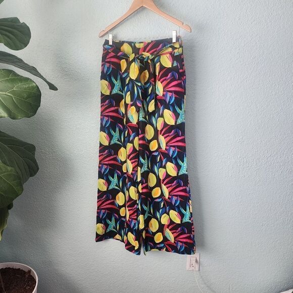 Tabitha brown × target linen blend lemon wide pants - Picture 3 of 16